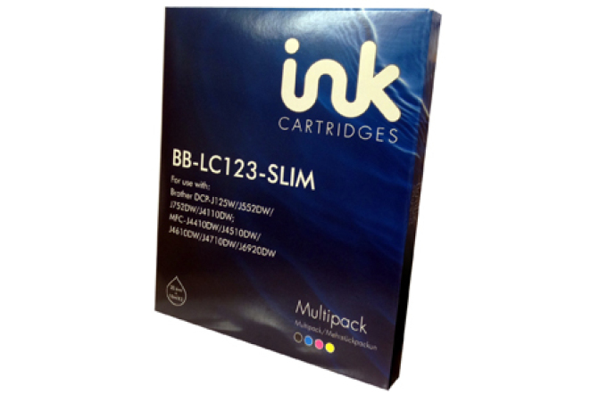 BB Compatible ink Brother LC123 Multipack BCMY J132W J152W