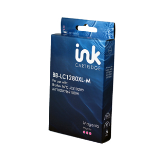LC1280XLM Compatible Brother LC1280XL-M (LC1280XL) Magenta Inkje
