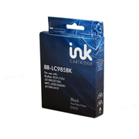 LC985BK Compatible Brother (LC985BK) Black Ink Cartridge Inkjet