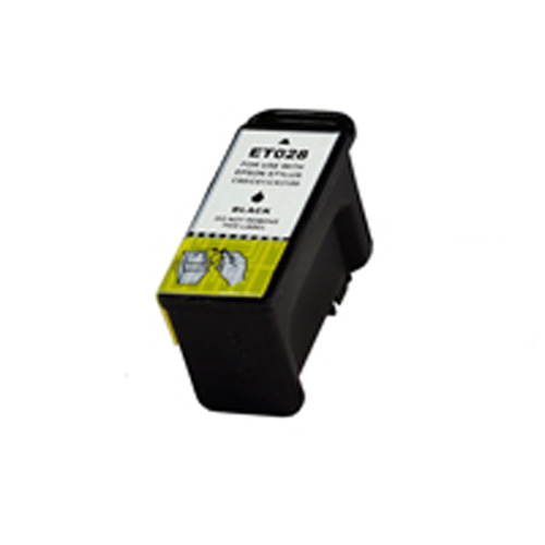 T028 Remanufactured Epson C13T02840110 (T028) Black Ink Cartridg