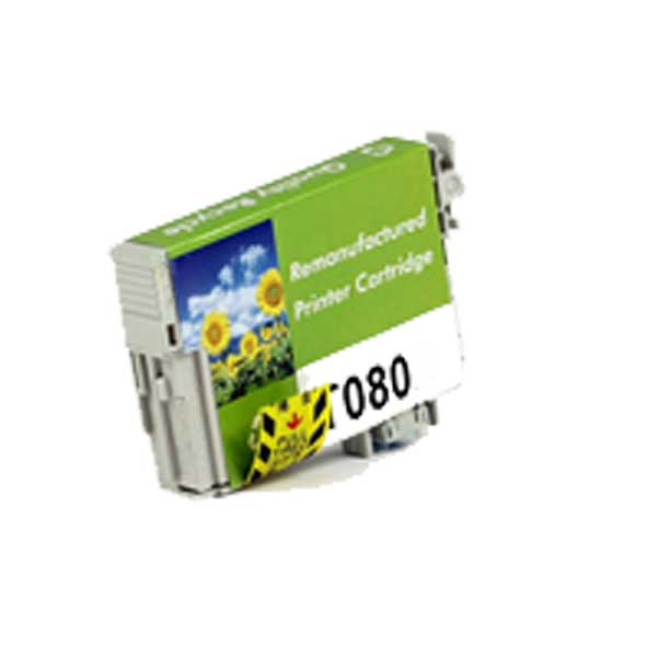 T804 Remanufactured Epson C13T08044010 (T0804) Yellow Ink Cartri