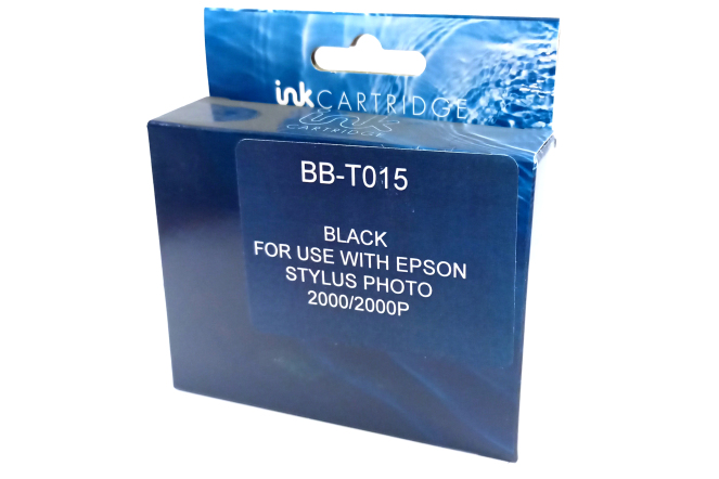 T015 Compatible Epson C13T01540110 (T015) Black Ink Cartridge In