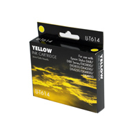 T614 Inkjet Compatible Epson C13T06144010 (T0614) Yellow Ink Car