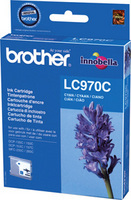 Original LC970C Original Brother (LC970C) Cyan Ink Cartridge Ink