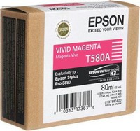 Original C13T580A00 Original Epson C13T580A00 (T580A) Vivid Mage