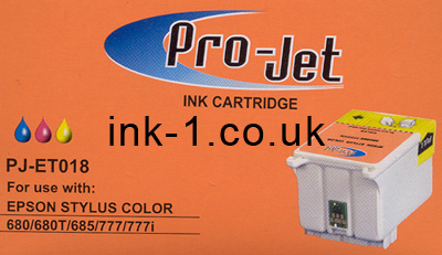 T018 ProJet Compatible Epson C13T01840110 (T018) Colour Ink Cart