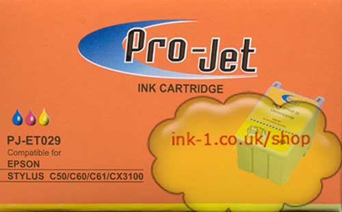 T029 ProJet Compatible Epson C13T02940110 (T029) Colour Ink Cart