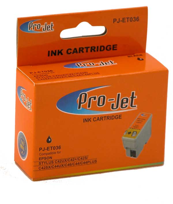 T036 ProJet Compatible Epson C13T03614010 (T036) Black Ink Cartr