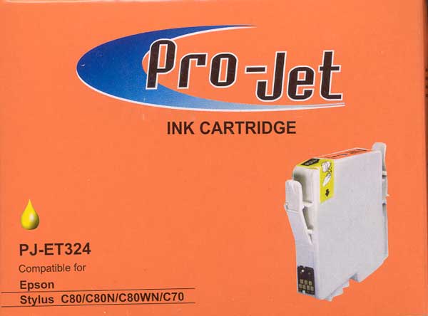 T0324 ProJet Compatible Epson C13T03244010 (T0324) Yellow Ink Ca