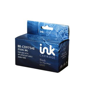 CD975AE Compatible HP CD975AE (920XL) Black Ink Cartridge Inkjet