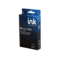 LC1240C Compatible Brother LC1240C (LC1240) Cyan Inkjet Cartridg