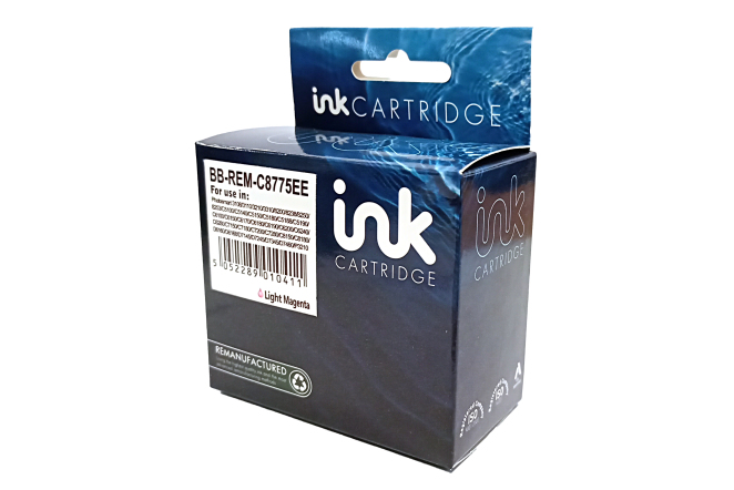 C8775 Remanufactured HP C8775EE (363) Light Magenta Ink Cartridg