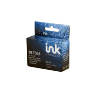 T036 Blue Box Compatible Epson C13T03614010 (T036) Black Ink Car