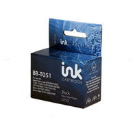 T051 Blue Box Compatible Epson C13T05114010 (T051) Black Ink Car