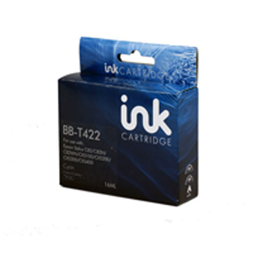 T422 Compatible Epson C13T04224010 (T0422) Cyan Ink Cartridge In