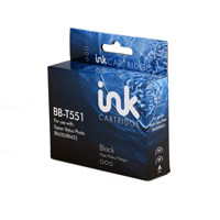 T551 Blue Box Compatible Epson C13T05514010 (T0551) Black Ink Ca