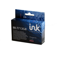 T713 Blue Box Compatible Epson C13T07134010 T0713 Magenta Ink