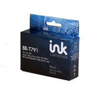 T0791 Compatible Epson C13T07914010 (T0791) Black Ink Cartridge