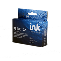 T801 Blue Box Compatible Epson C13T08014010 (T0801) Black Ink