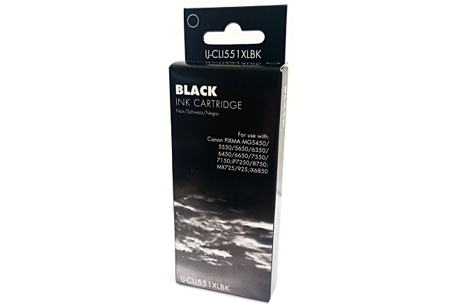 6443B001 IJ Compatible Canon 6443B001 (CLI551XLBK) Bk Cart Inkje 6443B001 IJ Compatible Canon 6443B001 (CLI551XLBK) Bk Cart Inkje