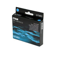 T482 Inkjet Compatible Epson C13T04824010 (T0482) Cyan Ink Cartr