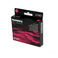 T483 Inkjet Compatible Epson C13T04834010 (T0483) Magenta Ink Ca