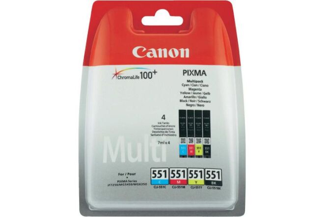 Original Canon OEM CLI551 BKCMY Inkjet Multipack OEM Original Canon OEM CLI551 BKCMY Inkjet Multipack OEM