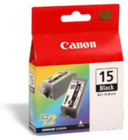 Original BCI15B Original Canon 8190A002AA (BCI15) Black Ink Cart
