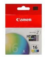 Original BCI16C Original Canon 9818A002AA (BCI16) Colour Ink Car
