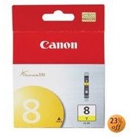 Original CLI8Y Original Canon 0623B001AA (CLI8) Yellow Ink Cartr Original CLI8Y Original Canon 0623B001AA (CLI8) Yellow Ink Cartr