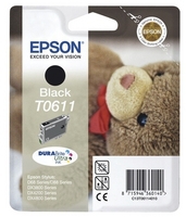 Original T611 Original Epson C13T06114010 (T0611) Black Ink Cart Original T611 Original Epson C13T06114010 (T0611) Black Ink Cart
