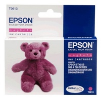 Original T613 Original Epson C13T06134010 (T0613) Magenta Ink Ca