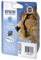 Original T712 Original Epson C13T07124010 (T0712) Cyan Ink Cartr