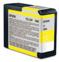 Original C13T580400 Original Epson C13T580400 (T5804) Yellow Ink