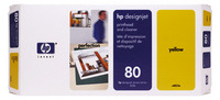 Original C4823APH Original HP C4823A (80) Yellow Ink Cartridge p