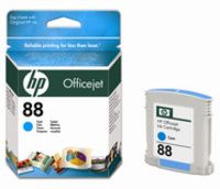 Original C9386AE Original HP C9386AE (88) Cyan Ink Cartridge Ink
