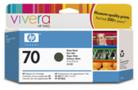 Original C9448A OEM HP70 Ink MatteBk C9448A 130ml DesJet 2100/31