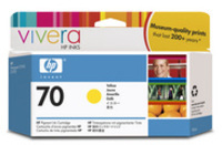 Original C9454A OEM HP70 Ink Yellow C9454A 130ml DesJet 2100/310 Original C9454A OEM HP70 Ink Yellow C9454A 130ml DesJet 2100/310