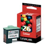 Original 10N0026 Original Lexmark 10N0026 (26) Colour Ink Cartri