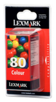 Original 12A1980 Original Lexmark 12A1980 (80) Colour Ink Cartri